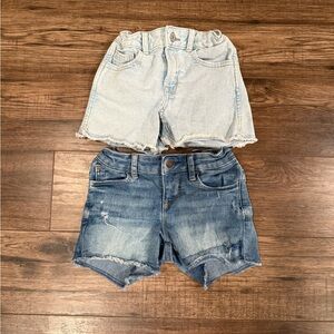 GAP Kids Denim Shorts - Light Blue and Dark Blue